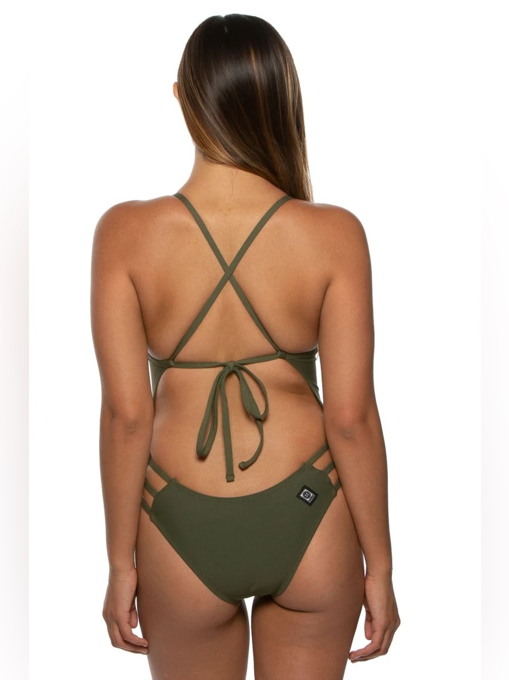 Jolyn | "Olive" Nico 3 Onesie Swimsuit | Size 30